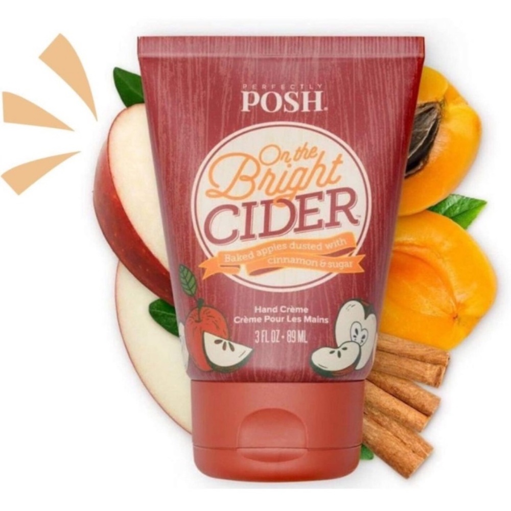 New Sealed Perfectly Posh On the Bright Cider Big Fat Yummy Hand Crème